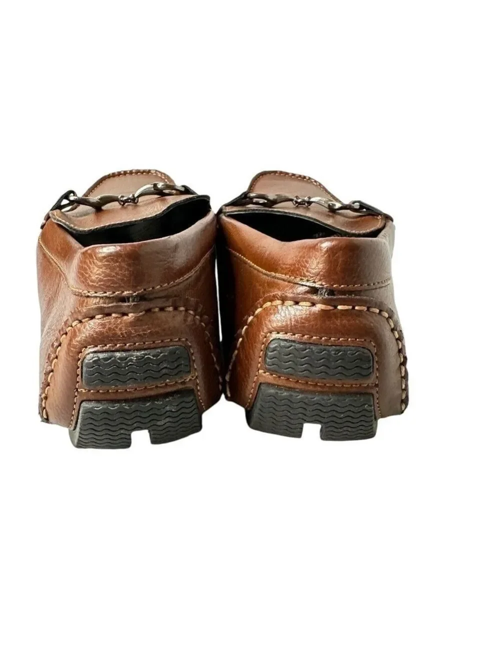 Unlisted by Kenneth Cole Men’s Brown Slip On Driver Shoes Size 10.5 M